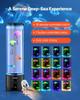 Sensory Bubble Tube Lamp 16 Remote-controlled Color Water Fish Lamp 382mm