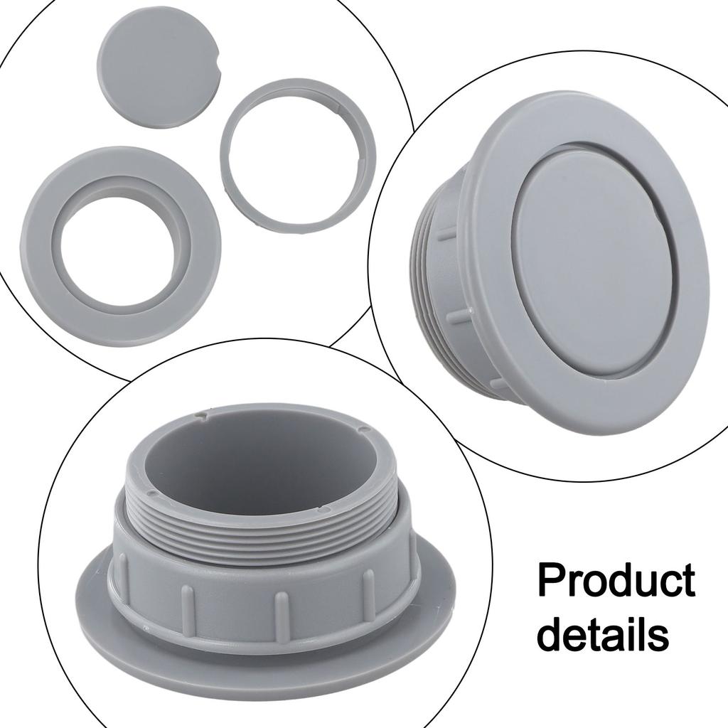 Accessorio Tavolo Esterno Copertura Foro Ombrellone Giardino Costruzione in Plastica Flessibile