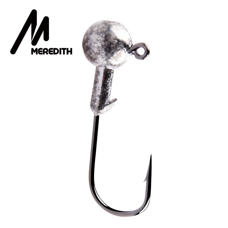 MEREDITH Cabeça de gabarito 1g 2g 3g 4g 5g 7g 8g 10g 12g 14g 22g cabeça gancho gabarito gancho de pesca gabarito pique peixe acessórios