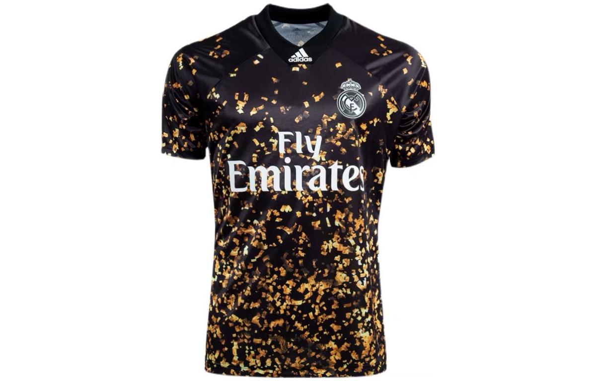 

Adidas Soccer Jerseys Men s Black Moderate Straight Fit EJ5563 S