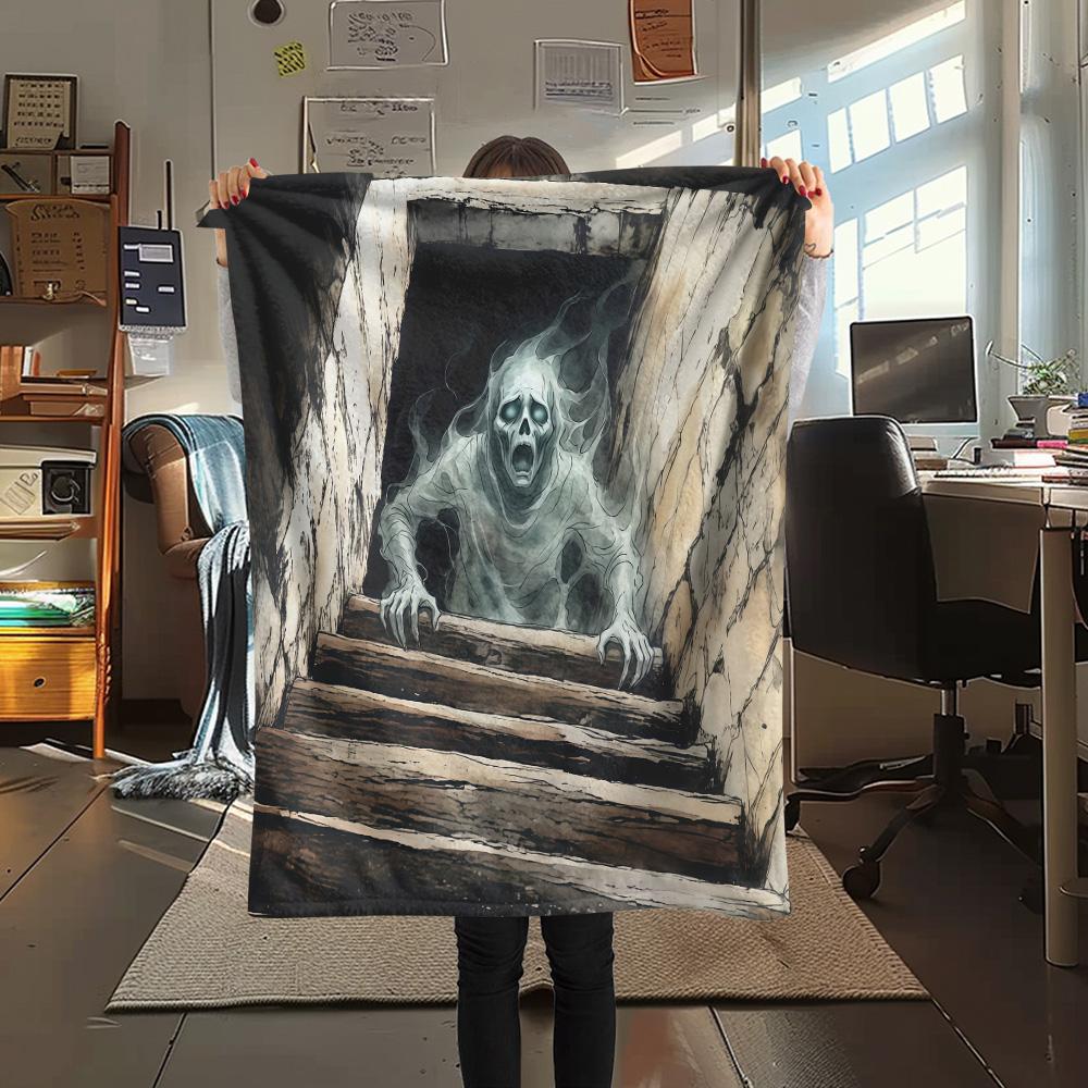 

Horrible basement Print FlAannel Blanket, High quality Comfortable for All Seasons, Home Decor, Warmth and Comfort 80cm x 120cm