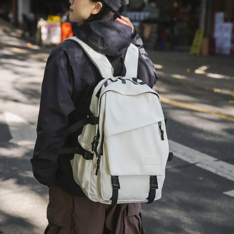 Wasserdichter Rucksack im japanischen Stil für Damen und Herren - Großes Fassungsvermögen für Studenten und Schüler