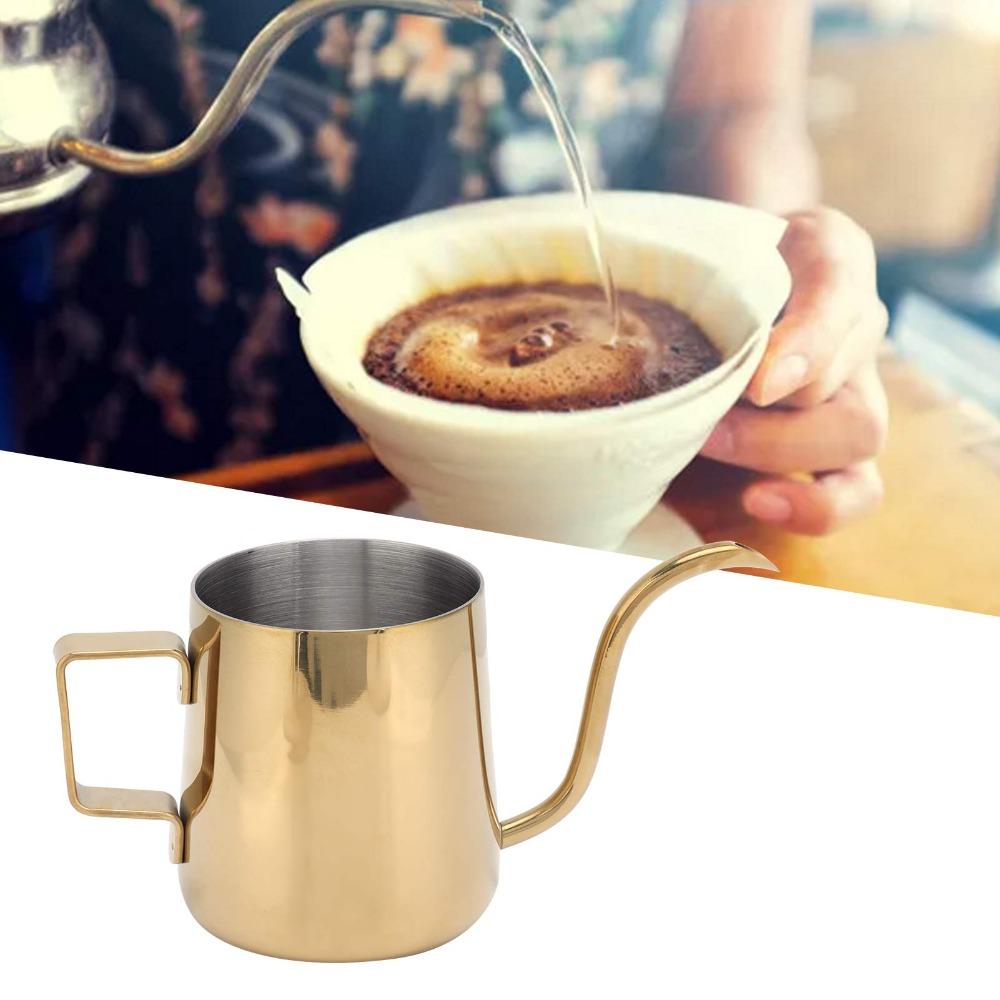 Food Grade Material Stainless Steel Slender Pot Gooseneck Kettle  Coffee Brewing