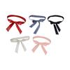 Women Overcoat Waist Belt Versatile Casual Soft Trench Coat Belt Obi Belt Sash for Leather Jacket Down Coat Decorate Accessory