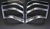 BRIGHTZ Tail Light Rings for Escudo TD54 Series and TD94 Series 3945 Chrome-Plated [TAIL-028]