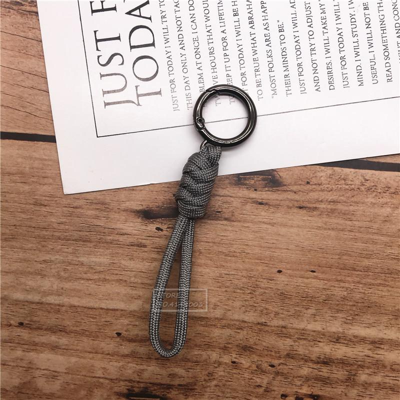 Paracord Geflochten Gewebt Schlüsselanhänger Anti-Verlust Telefon Ring Seil Riemen Lanyard Telefon Anhänger Kamera Seil Handy Schlüsselbund