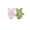 Adorable Long Legged Smiling Frog Plush Keychain Soft Toy Doll Accessory 15cm