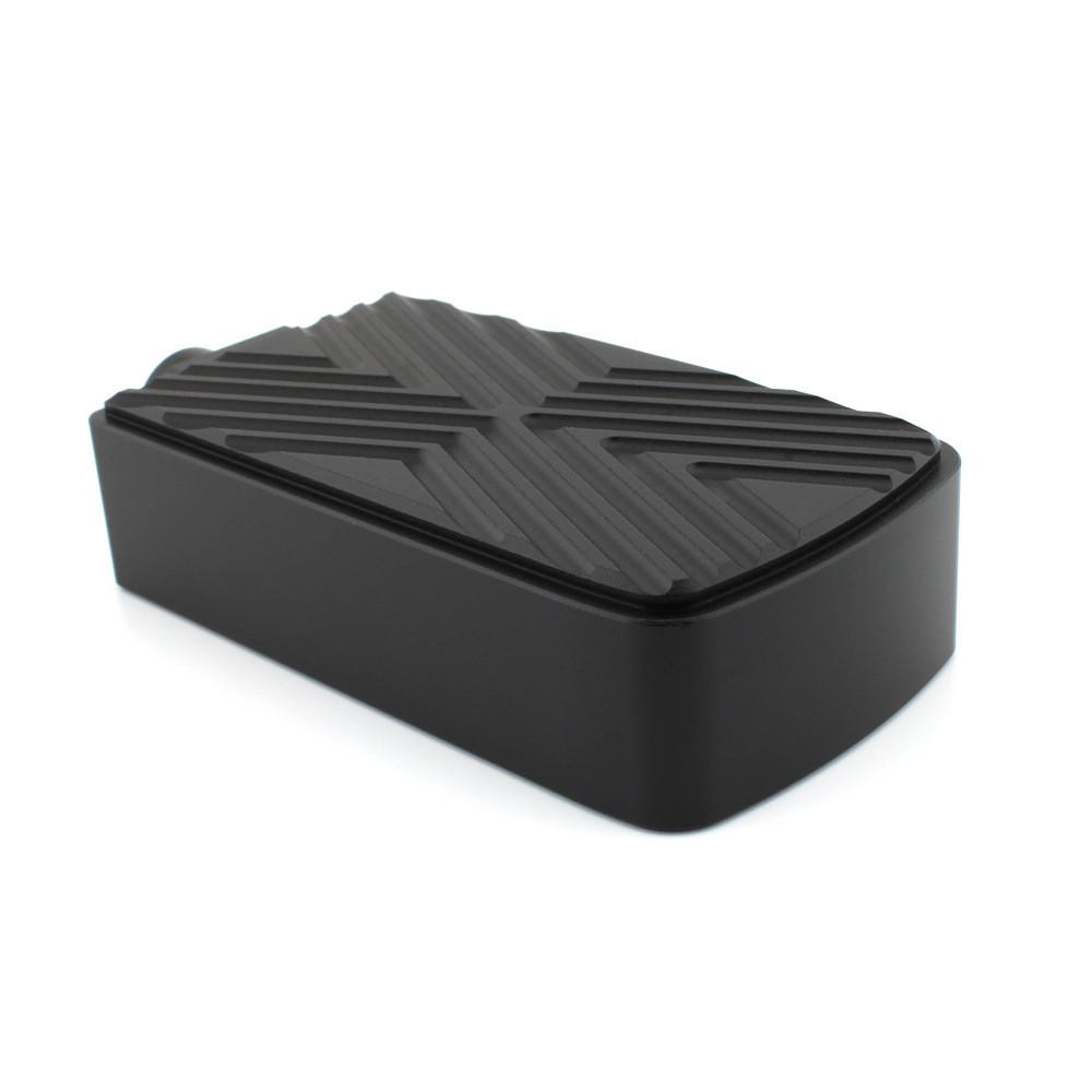 

R18 Ergonomic Enhanced Foot Brake Pedal Stylish Wide Black Design For Comfort Wide Foot Brake Black