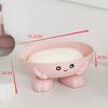 1Pcs Eco-Friendly Soap Box Non-Slip Soap Dish Bathroom Supplies Soap Holder Cartoon Shape Storage Box Bathroom Accessories