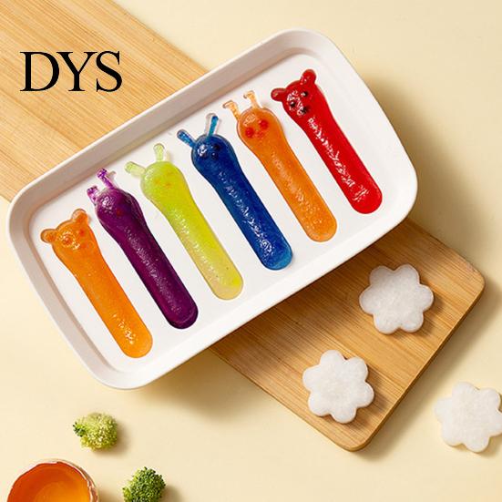 Professional Bakery Supplies Baby Popsicle Mold, Bear/Rabbit Shape Easy Release Soft Silicone Mold for Baking Flexible Food Maker, Desserts