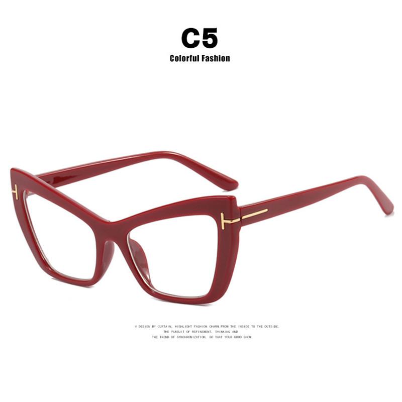 

New Brand Design Fashion Cat Eye Leopard Glasses Women Frame Photochromic Anti Blue Light Computer Reading Eyeglass Degrees 0~+6 0
