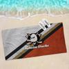 A-Anaheim D-Ducks Mikrofaser Strandtuch Saugfähig Schnelltrocknend Weich Yoga Schwimmen Resort Bergsteigen Handtuch