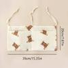 Cotton Baby Crib Storage Bag Large Capacity Newborn Bedside Bag Baby Stuff Organizer  Stroller