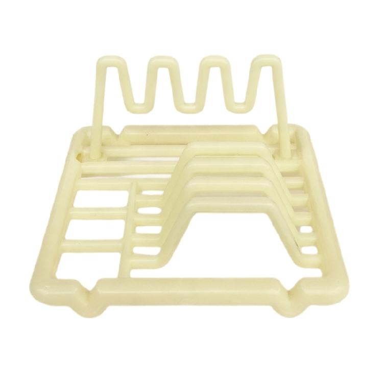 Miniature Plastic Kitchen Dish Rack Organizer Shelf 1/12 Doll House Accessories Kitchen Scene Display Arrangement