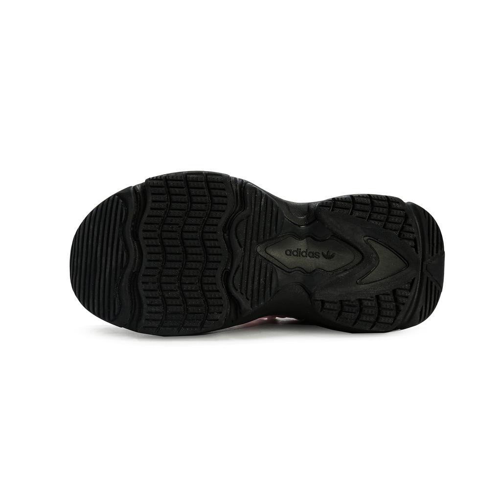 adidas Originals OZGAIA Slip Resistant, Abrasion Resistant, Height Increasing Low Top Casual Shoes Women's Black Pink lG6045(Team629-)