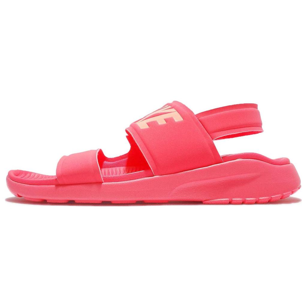 Nike Tanjun Sandal Comfortable Versatile Casual Low Heel Women Sandals Pink 882684-600
