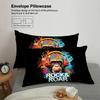 3-piece down duvet cover with original chimpanzee monkey pattern print (1 duvet cover+2 pillowcases, no core) bedding set