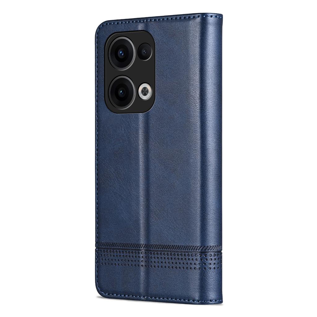 AZNS For Oppo Reno13 5G (Global) Case Cowhide Texture PU Leather Wallet Phone Cover