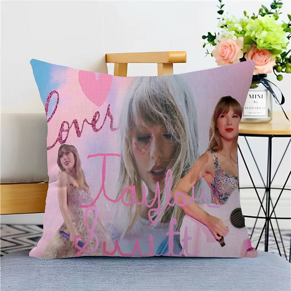 

T-Taylor S-SwiftS Pillow Gifts Home Office Furnishings Bedroom Sofa Car Cushion Cover case 45x45cm 12x12Inch