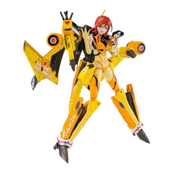 AOSHIMA VFG Macross Delta VF-31J Siegfried Kaname Buccaneer Height approx. 152mm Color-coded plastic model MC-16 (Airplane)