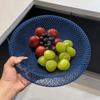 Dried Fruit Plate Iron Art Fruit Basket Round Fruit Vegetable Basket Living Room