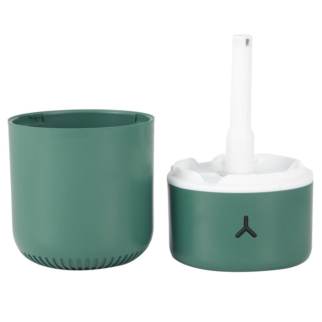 260ml Mini Desktop USB Rechargeable Humidifier with Colorful Ambient Light for Home UseGreen