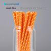 100 Eco-Friendly Colored Paper Straws: Disposable, Creative Party Straws for Juice & Cocktails