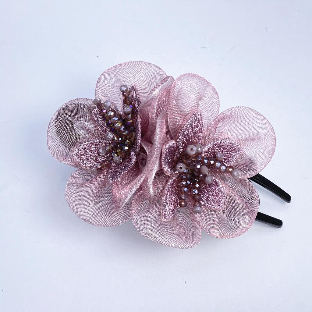Korean Flower Duckbill Hair Clip for Women