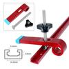 Aluminum Alloy T Track Hold Down Clamp Universal T-track Clamping Block Woodworking Joint Hand Tool