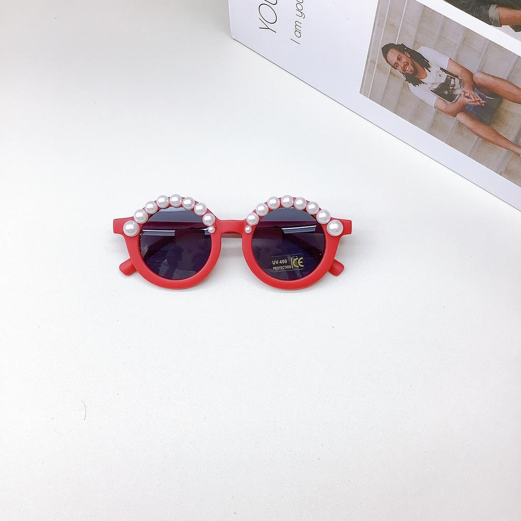 Fashion Children'S Sunglasses Retro Sunshade Glasses Summer Boys And Girls Sunscreen Uv Protection Baby Sunglasses