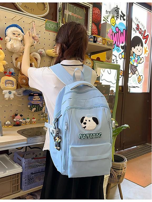 Cute Casual Versatile Backpack for Students: Lightweight and Spacious