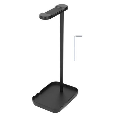 Kopfhörerständer Rutschfester Boden Gaming-Headset-Halter Aufhänger Halterung für Alle Größen Schlafzimmer Büro Aufnahmestudio Schwarz