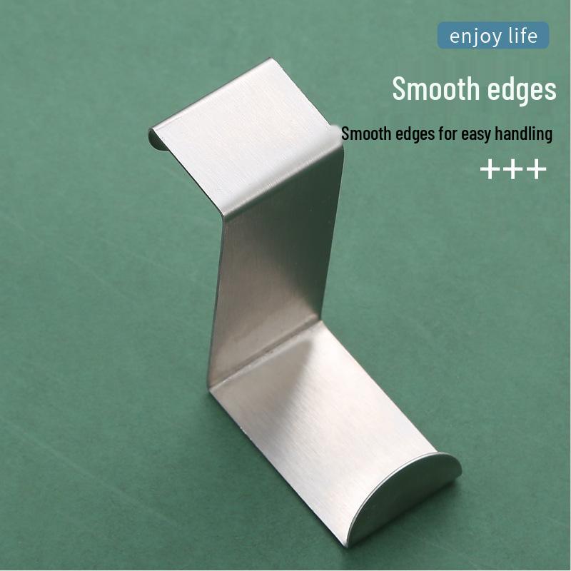 Stainless Steel Multi-Functional Z-Shaped Coat and Hat Hook