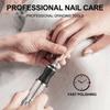 Electric Professional Nail Drill Set Rechargeable Portable Scrub Machine Nail Sharpening Home Professional Salon Nail Art Set