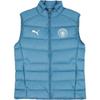 Puma Down Vests Unisex Blue Stand Collar Moderate Other 767740-20