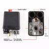Air Compressor Pressure Switch Control Valve Replacement Parts 90-120 PSI 240V Automatic Trip For Small Compressing Machine