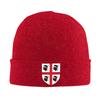 The Emblem of Sardinia Warm Knitted Cap Fashion Bonnet Hat Autumn Winter Outdoor Beanies Hats for Unisex