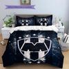 Monterrey Football Club Pattern Bedding Home Decoration Birthday & Festival Gift (1 * Duvet Cover + 2 * Pillowcase, Without Core)
