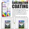 Sublimation Coating Spray Clothing  Stamping Heat Transfer Abrasion And Stain Resistance 100ml