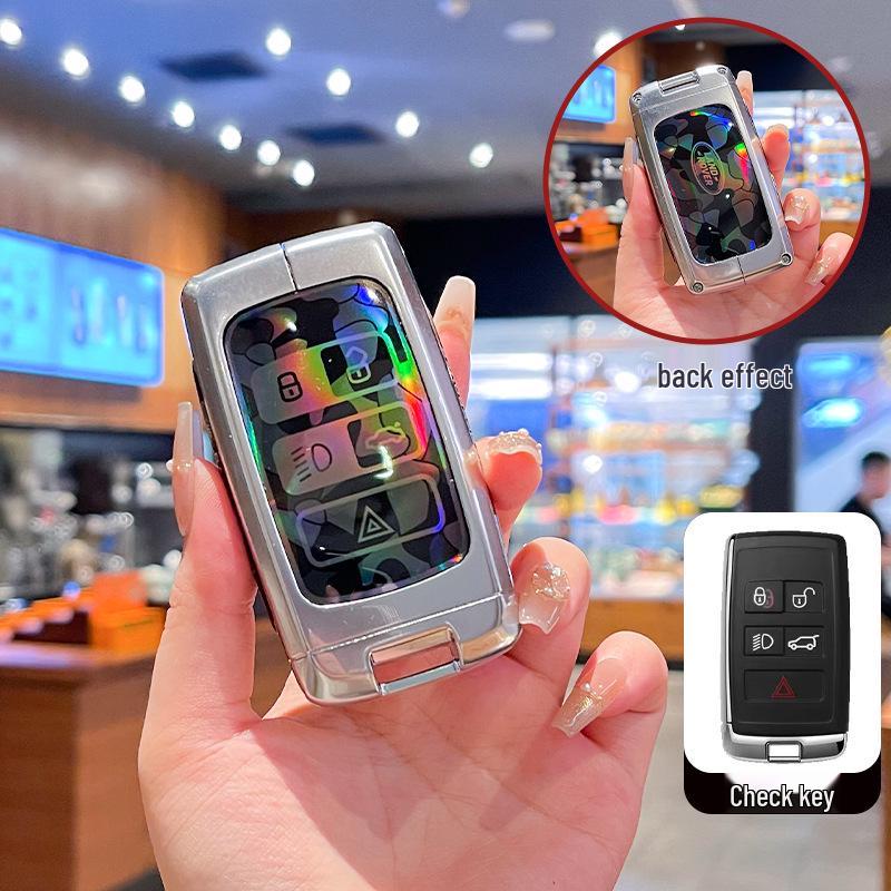 Land Rover Range Rover Key Case for 2013-2025 Models - High-End Sport Version with Metal Buckle Shell