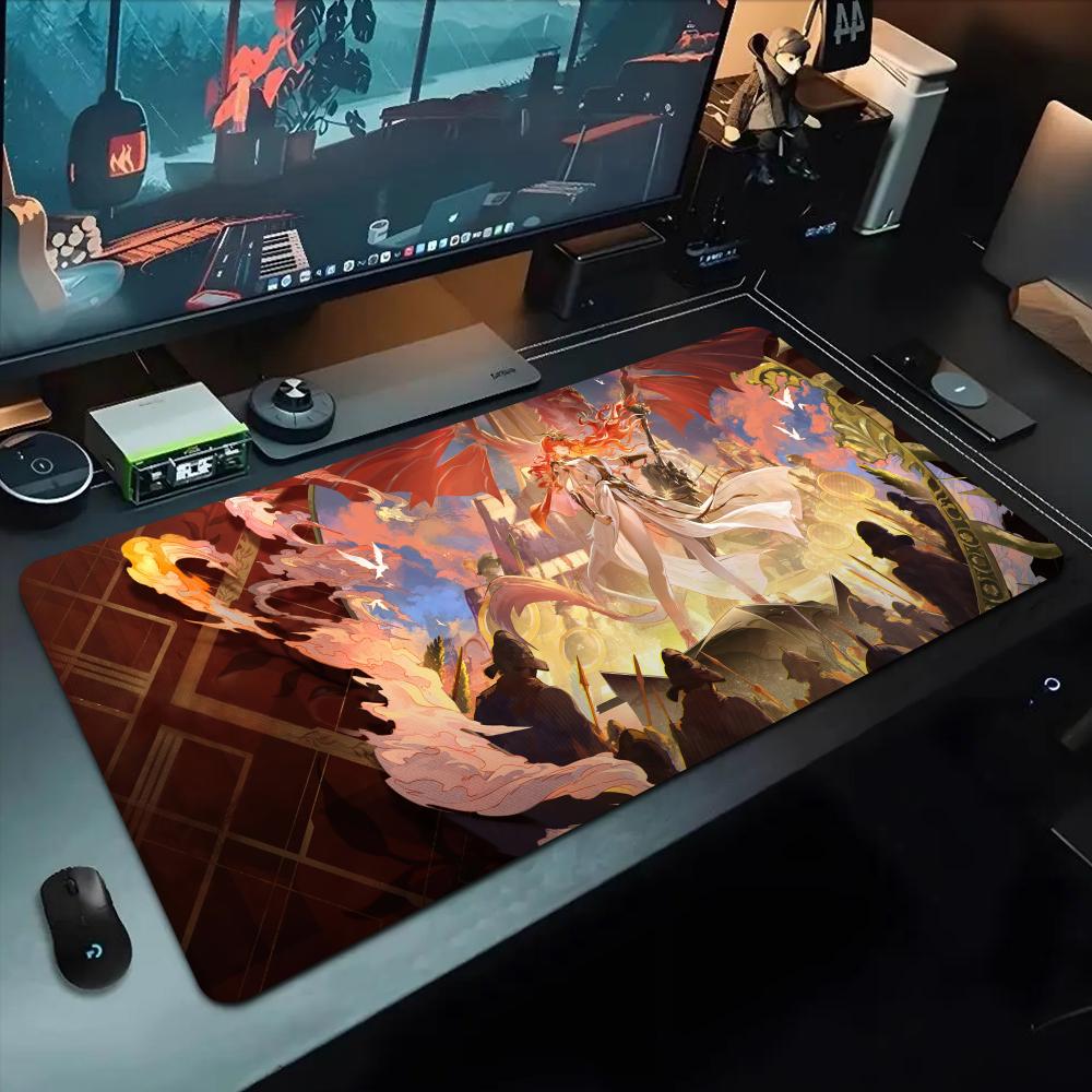 augusta wuwa Mouse Pad 500X1000 mm Large Gaming Mousepad Gamer XL Rubber Otaku Keyboard Pad Laptop Desk Mat