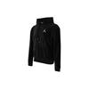 Jordan Air Fleece Hoodie With Vertical Stripes Men Hoodie Black CD5740-010