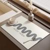 Melard Style Drain Pad Coffee Machine Special Water Absorbing Countertop Insulation Cup Kitchen Drainage Pads Home Decoration