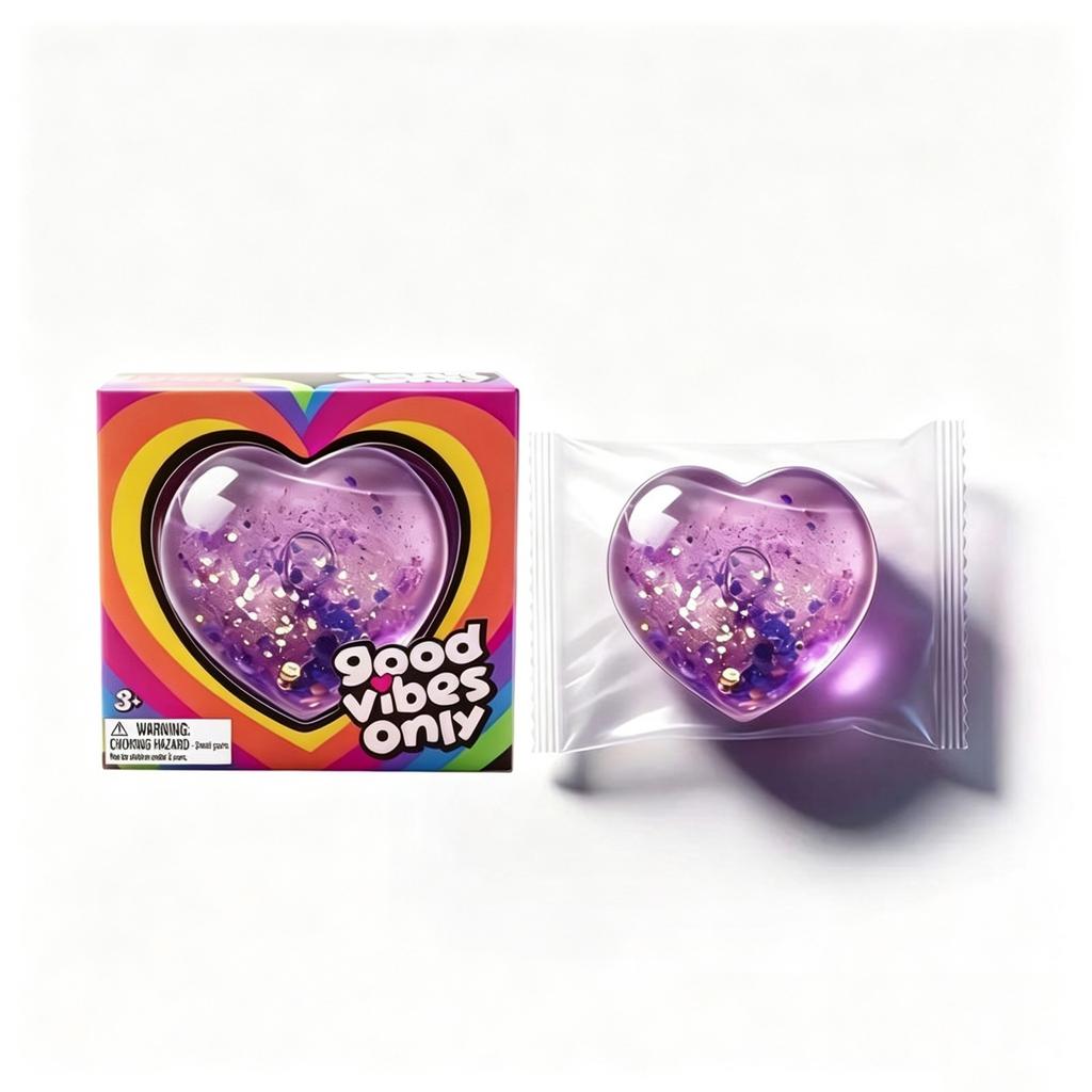 Balle Anti-Stress Atomique Schylling Squishy Squishies Boîte Aveugle Jouet Anti-Stress Sensoriel NeeDoh Jouet à Manipuler Cadeau de Fête //