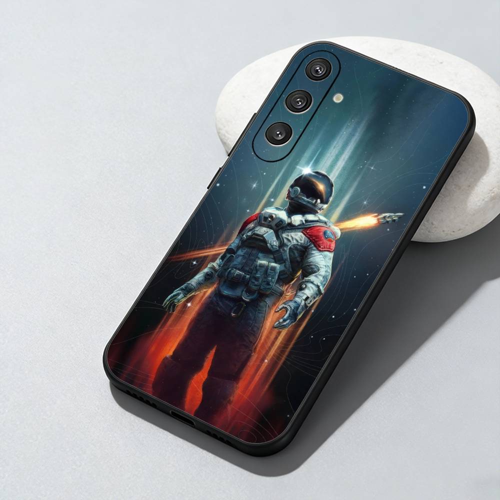 Game S-StarfieldS HD-Printing Phone Case For Samsung Galaxy A73,A72,A71,A70,A52,A51 Others Soft Black Cover