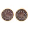HERMES Earring Gold Metal Women