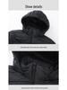 2025 Men's Lightweight Hooded Cotton Jacket - Winter Style, Fashion-Forward, Perfect for Running, Casual, and Thin Yet Warm.