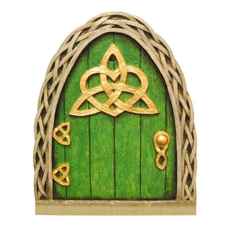 Elf Fairy Door Miniature Garden House Decor Tree Doors Miniature Yard Art Wooden Sculptures Mini Home Garden Doors Ornaments