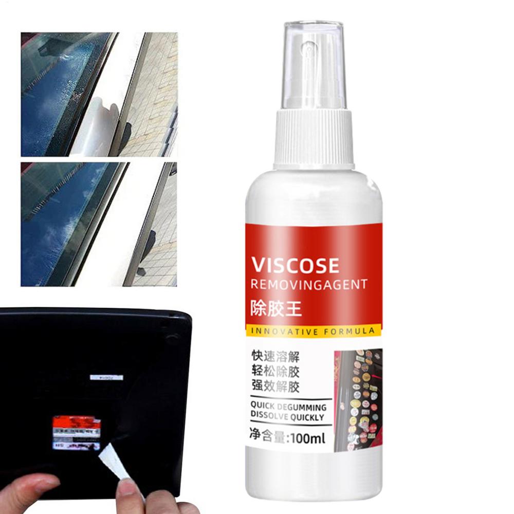 Double Sided Floor Adhesive Remover 100ml Poster Adhesive Removal Glue Cleaner Remover Glue Removal Spray Self Adhesive Cleaner