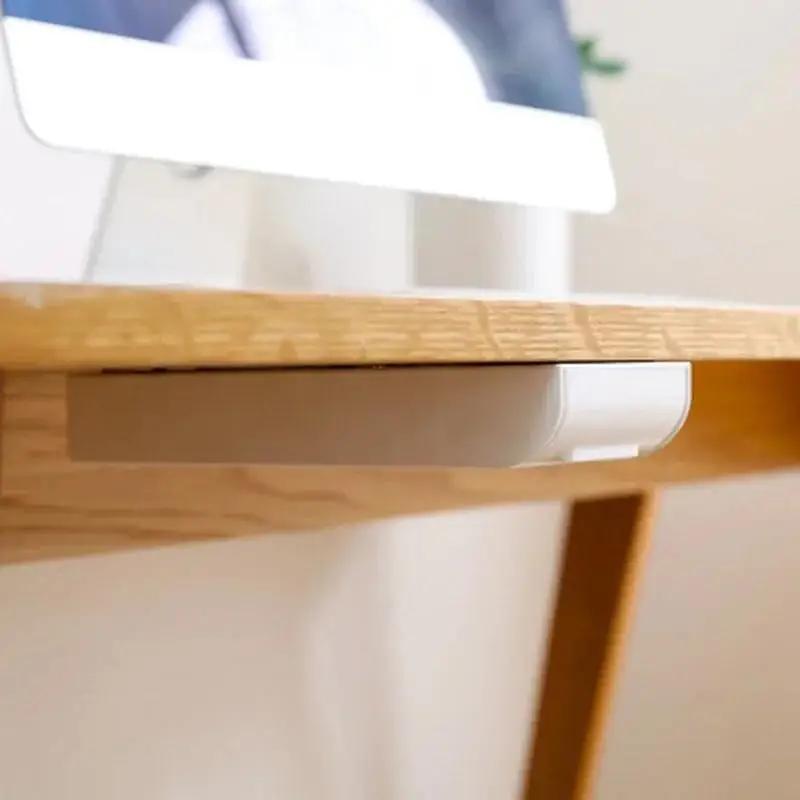 Creative Drawer Storage Box Paste Type Kitchen Gadgets Organizer Under The Table Storage Rack Storage Tableware Desk Pen Holder